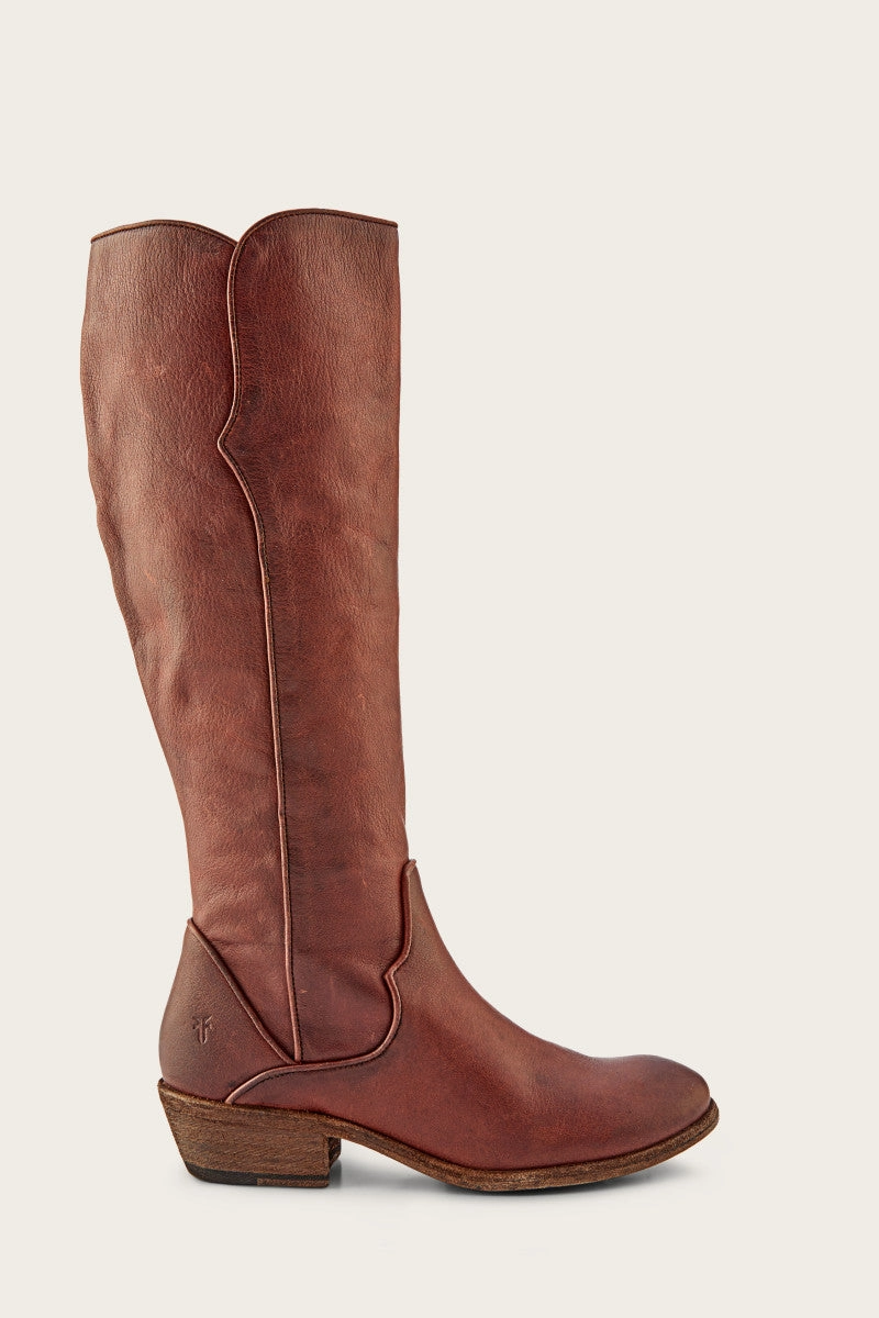 Carson Piping Tall Wide Calf - Pre-Loved