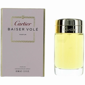 Cartier Women's Parfum Spray - Baiser Vole with Elegant Lily Flower Scent, 3.3 oz