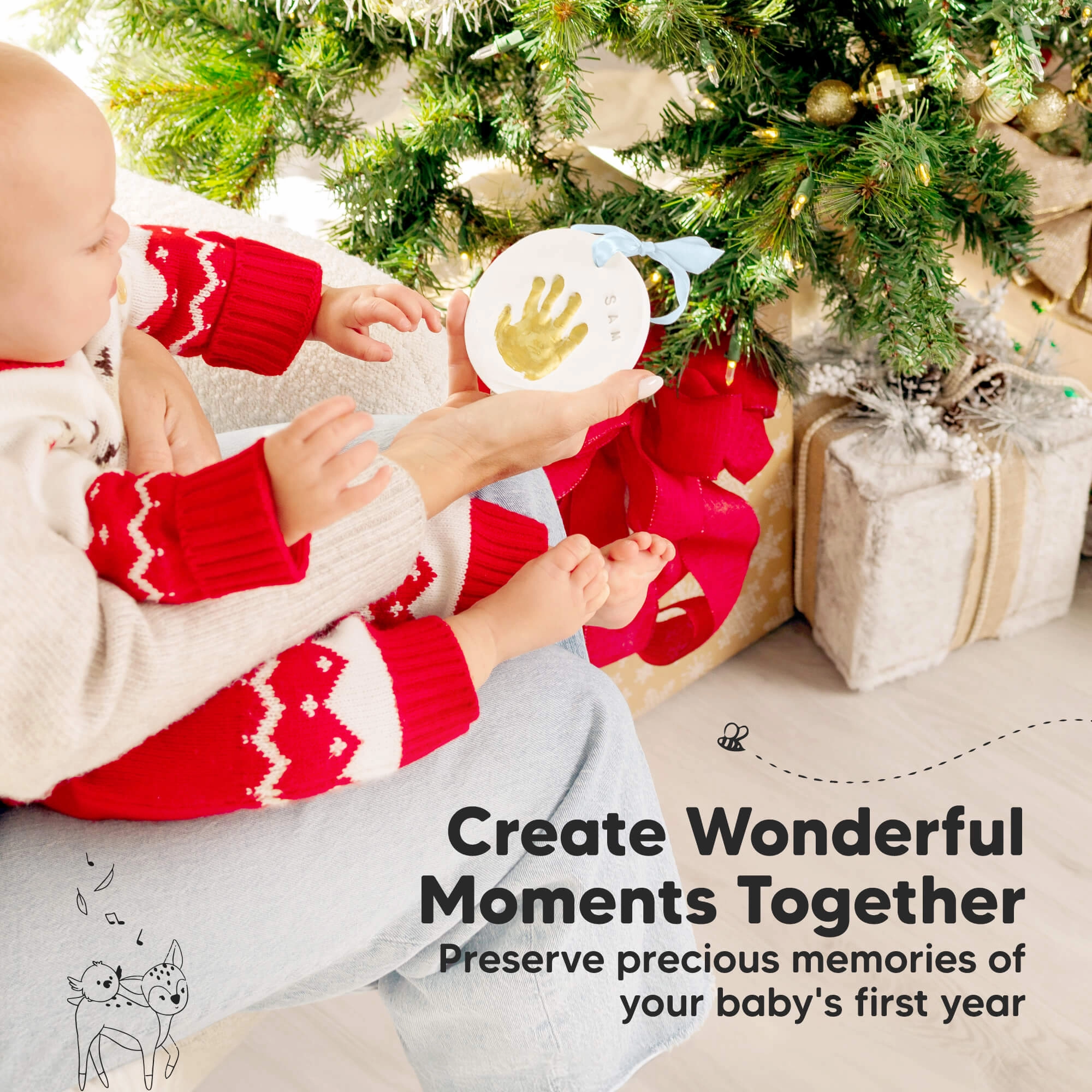 Cherish Ornament Keepsake Kit (Multi-Colored Paint)