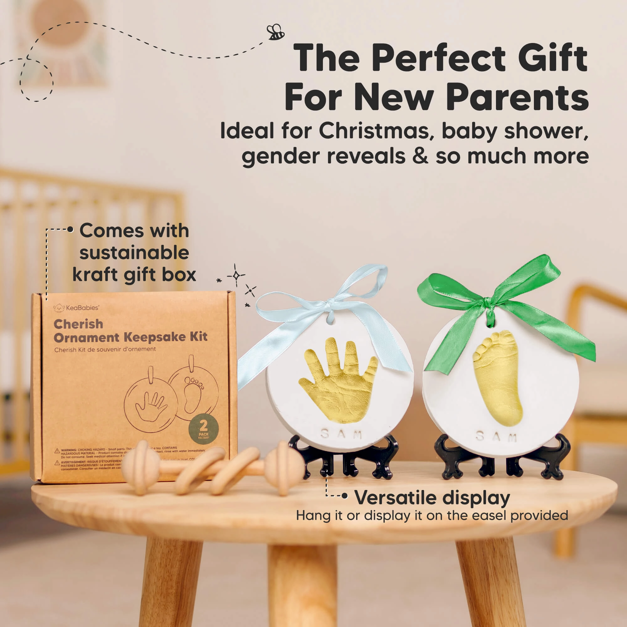 Cherish Ornament Keepsake Kit (Multi-Colored Paint)