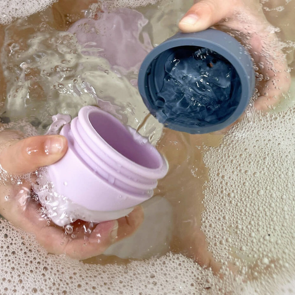 Cherub Baby Silicone Squeeze & Squirt Bath Toys 5pk Dusk
