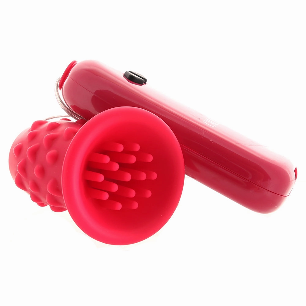 Classic Pleasure Kiss Bullet Vibe in Red