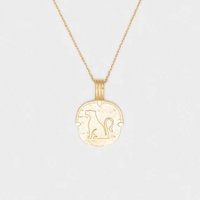 Cléo Lioness Necklace in Gold