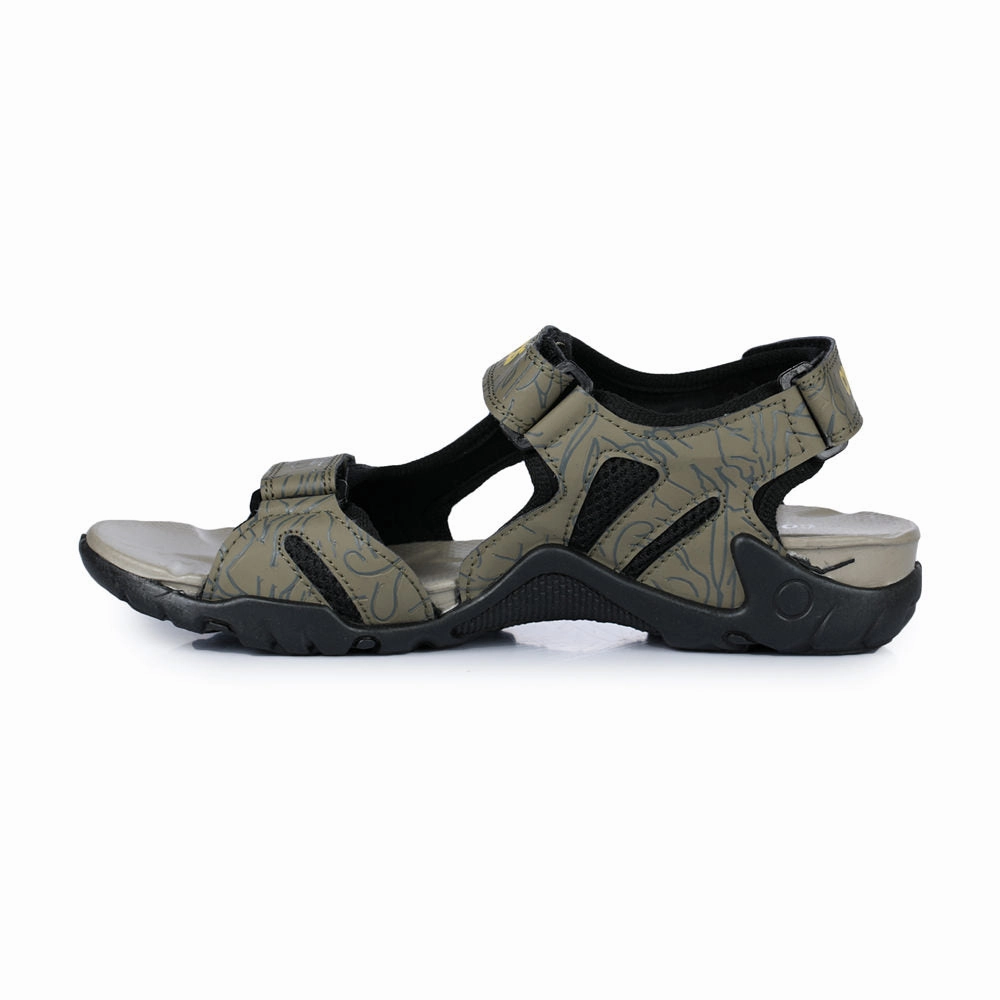 Coolers Sporty Olive Green Sandals For Men 8141-05 By Liberty