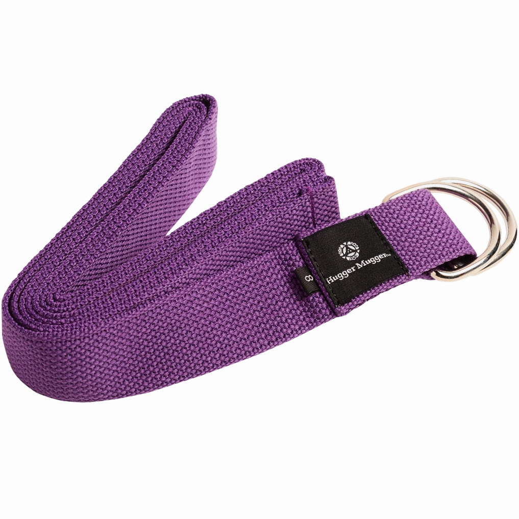 Cotton D-Ring 10ft Yoga Strap