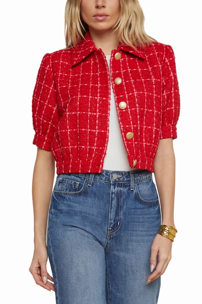 Cove Cropped Tweed Jacket