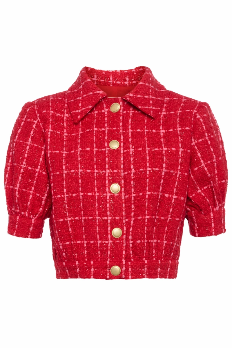Cove Cropped Tweed Jacket
