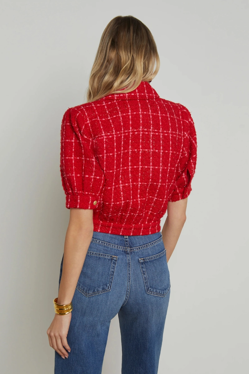 Cove Cropped Tweed Jacket