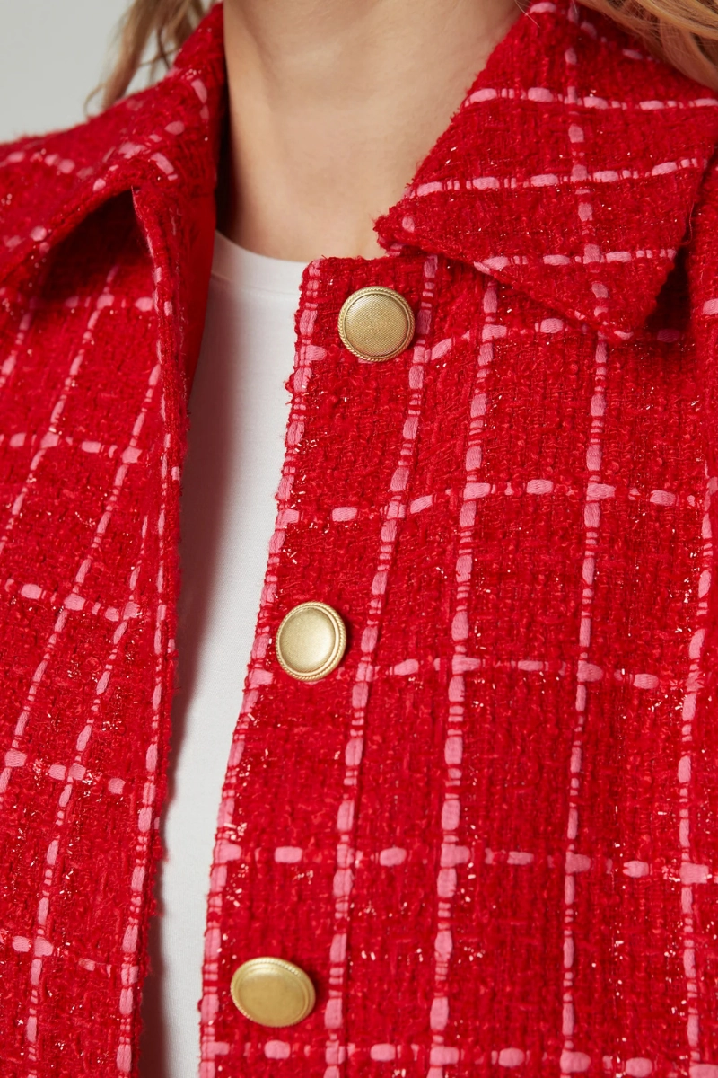 Cove Cropped Tweed Jacket