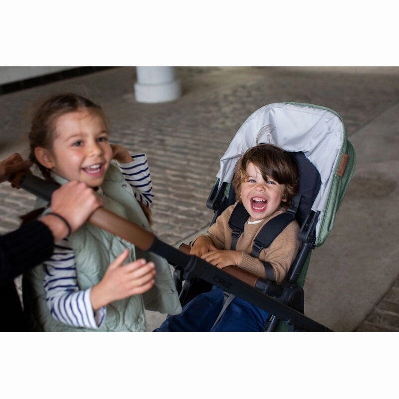 CRUZ V2   FREE SNUG SEAT   CUP HOLDER - Gwen (Green Melange)