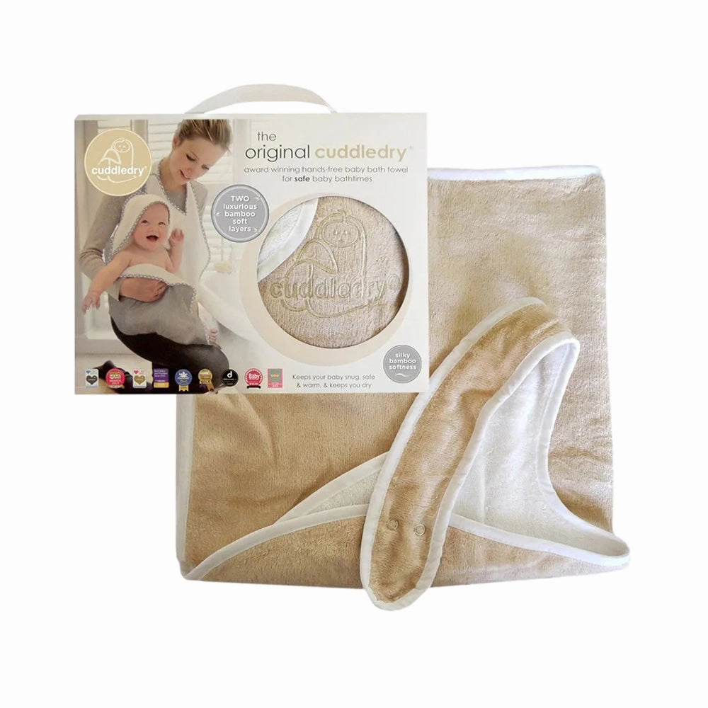 Cuddledry Hands Free Bath Towel Oatmeal