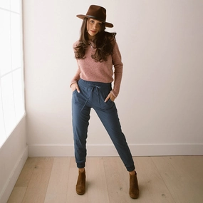 Dark Chambray Heather Destination Joggers
