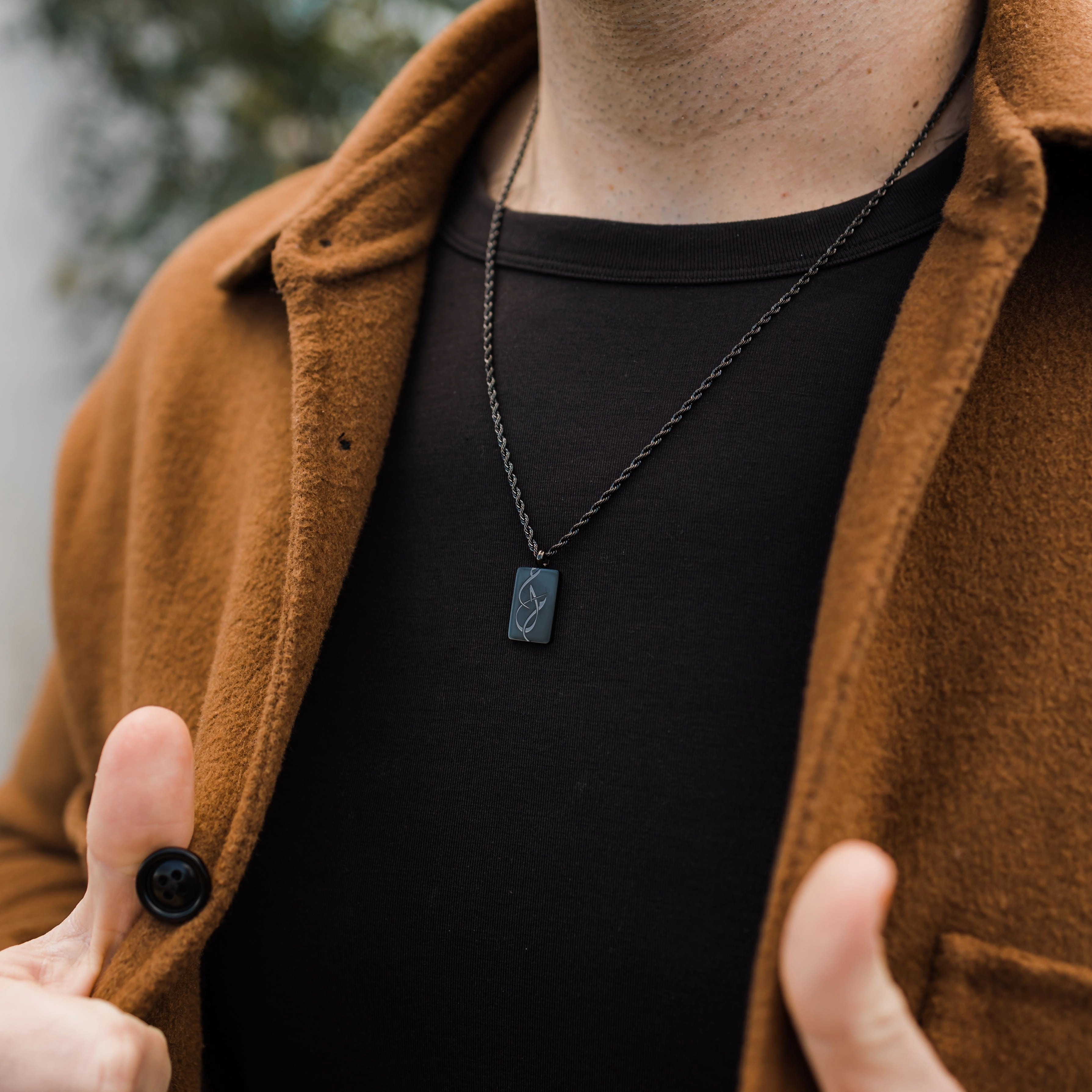 Dream | حلم Calligraphy Necklace - Men