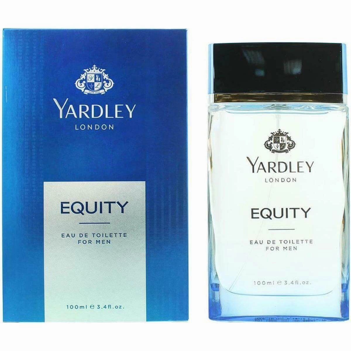 Equity by Yardley London cologne for men EDT 3.3 / 3.4 oz New in Box