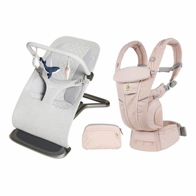 Ergobaby Omni Breeze Carrier   Evolve Bouncer Bundle