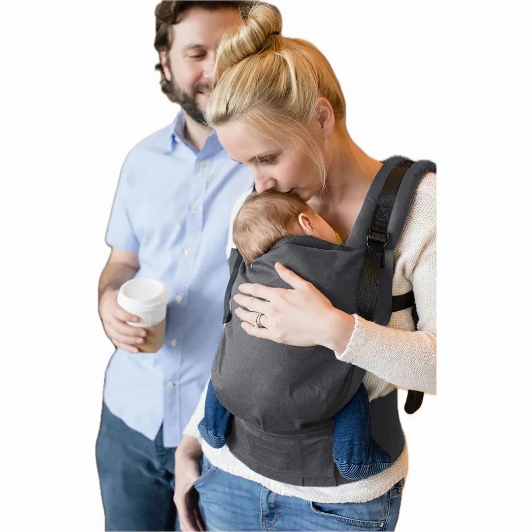 Free-to-Grow Baby Carrier, Cotton - Graphite (See Description)
