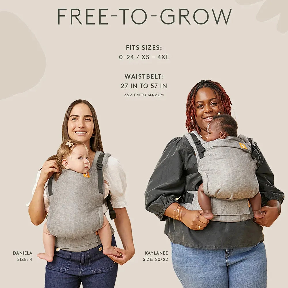 Free-to-Grow Baby Carrier, Linen - Sand