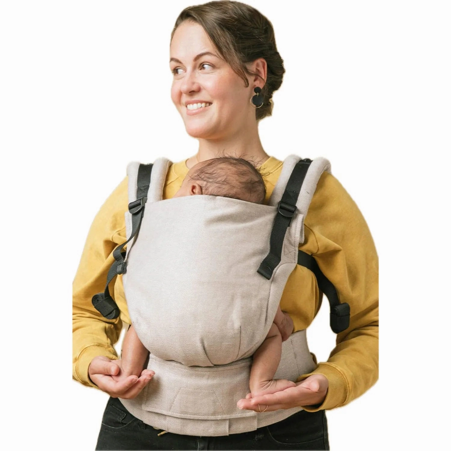 Free-to-Grow Baby Carrier, Linen - Sand