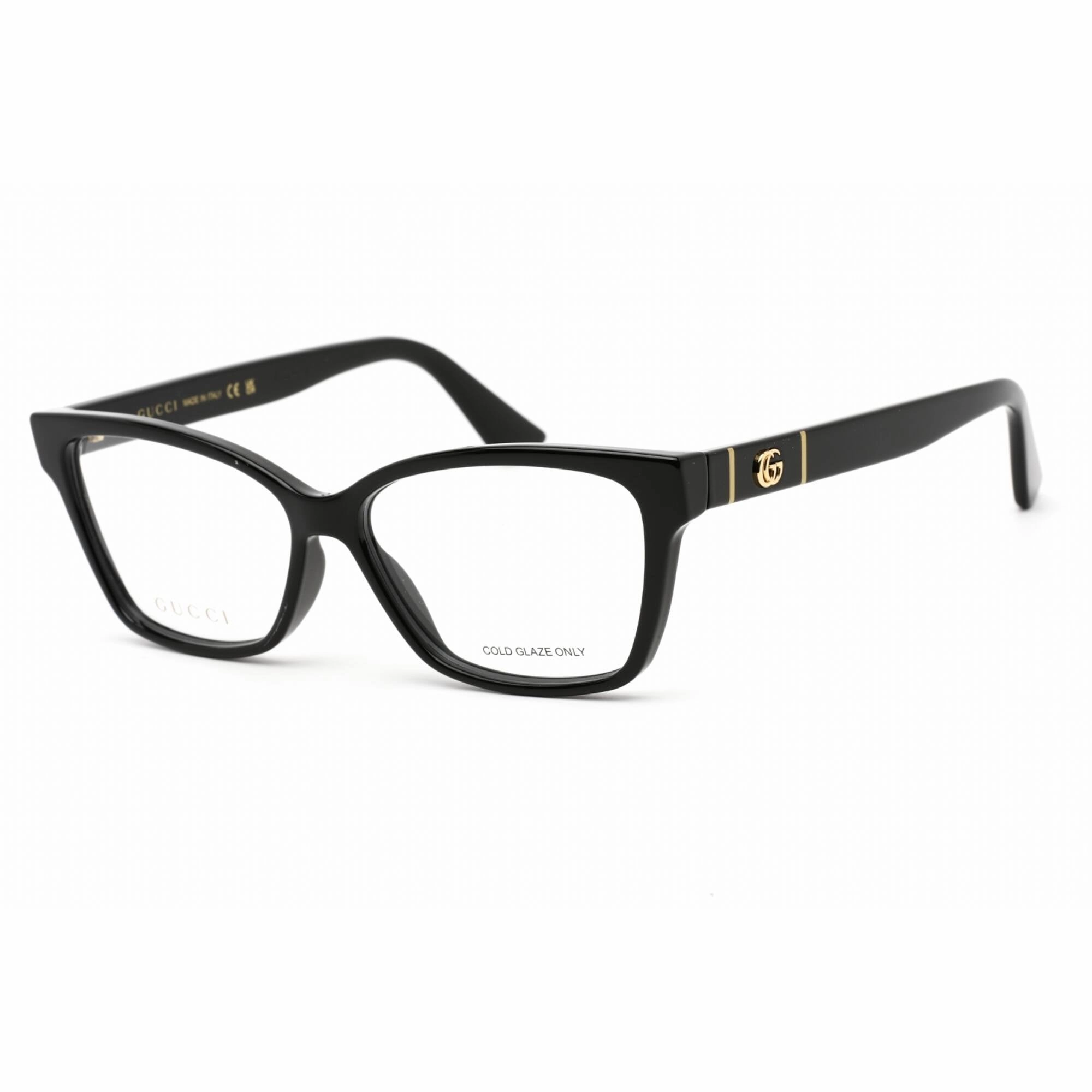 Gucci Women's Eyeglasses - Black Injected Propionate Cat Eye Shape Frame | GG0634O 001