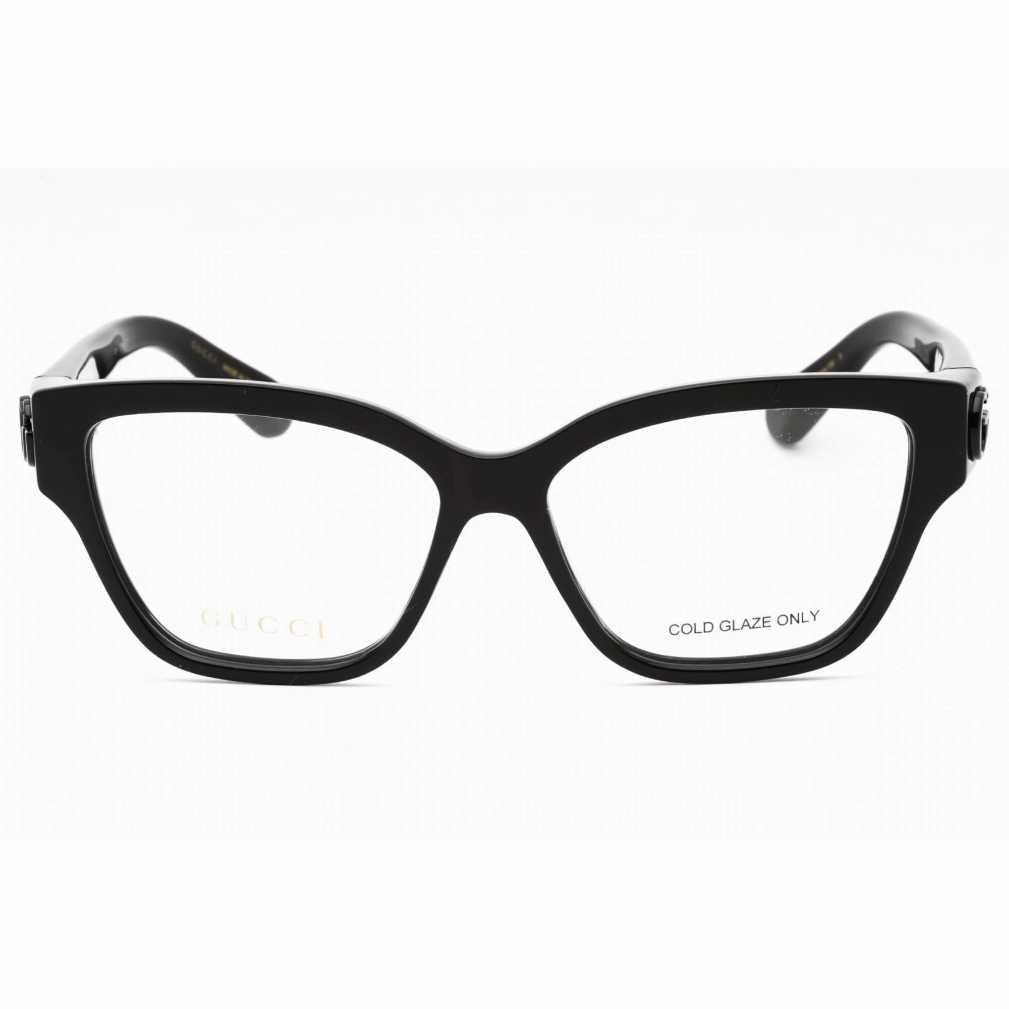 Gucci Women's Eyeglasses - Black Plastic Full Rim Cat Eye Shape Frame | GG1597O 001