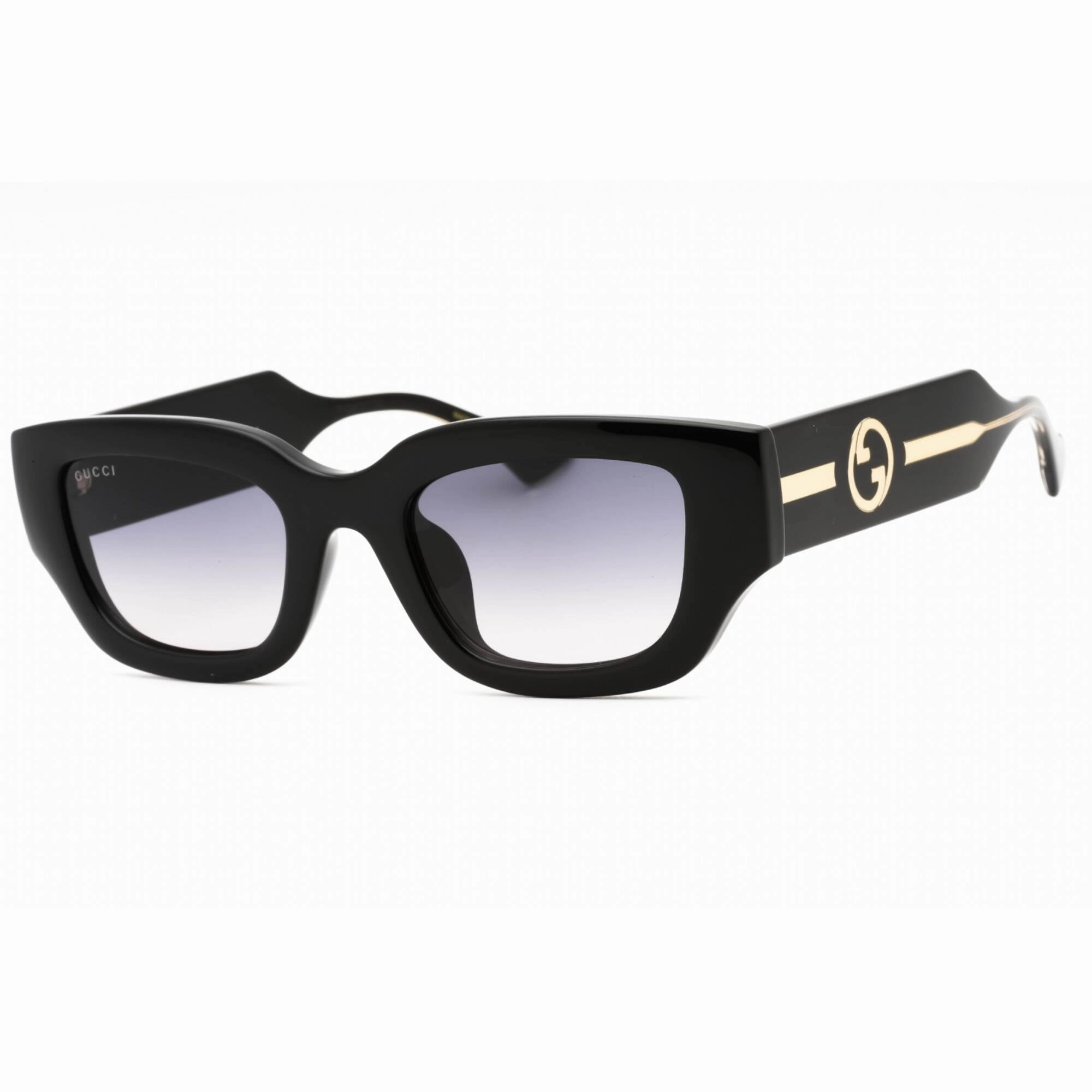 Gucci Women's Sunglasses - Black Acetate Full Rim Cat Eye Shape Frame | GG1558SK 001