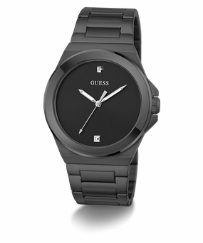 GUESS Mens Black Analog Watch