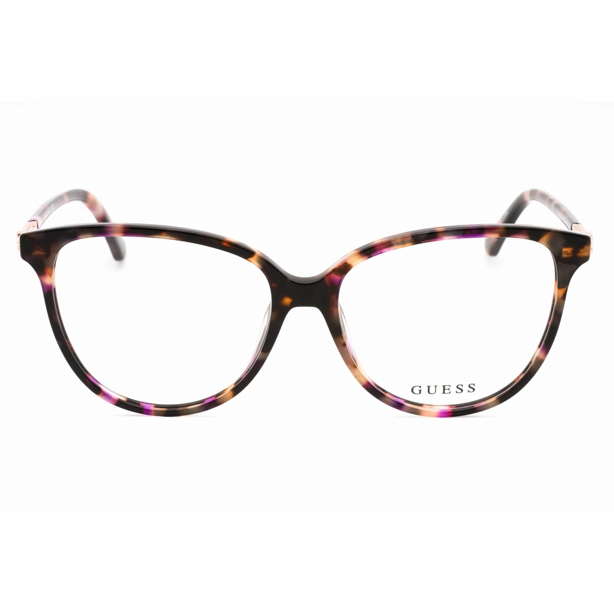 Guess Women's Eyeglasses - Violet/Other Acetate Full Rim Cat Eye Frame | GU2905 083