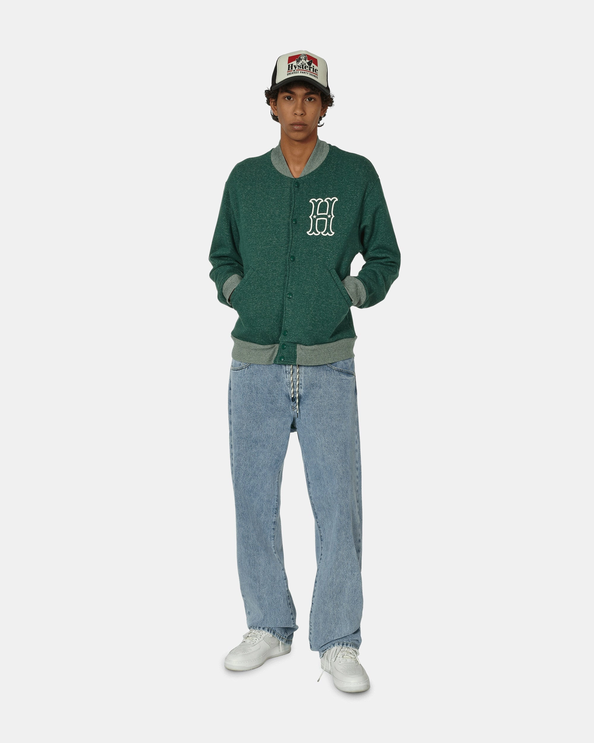 H Woman Cardigan Green