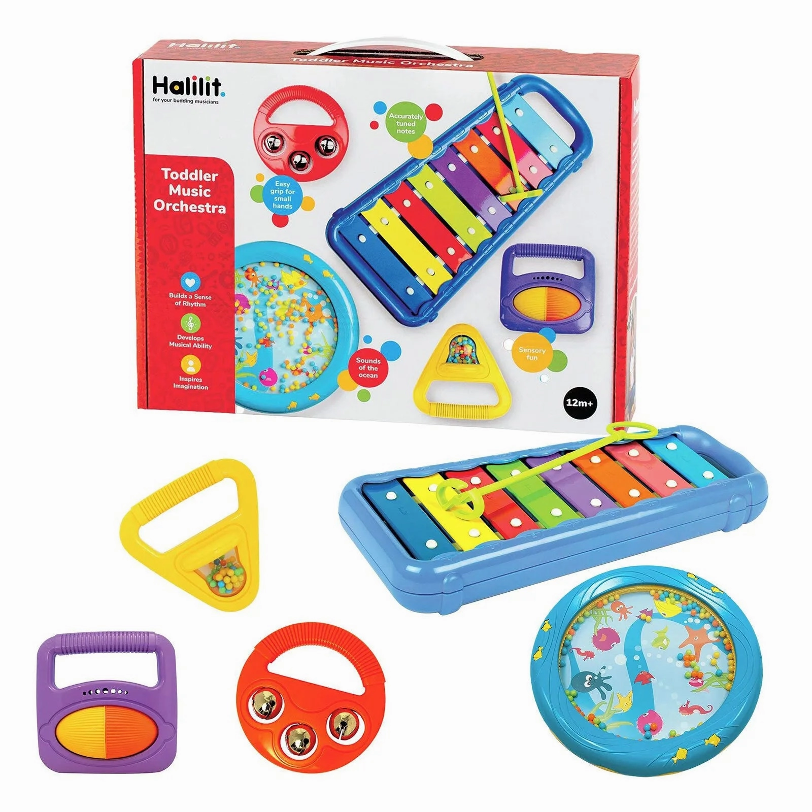 Halilit Toddler Music Orchestra Gift Set Assorted