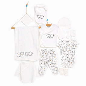 HelloBaby 10 pcs Newborn Starter Set - Pink