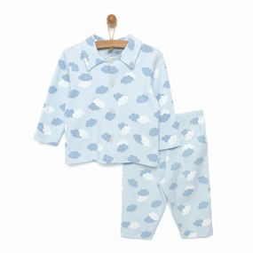 HelloBaby Baby Boy Pyjamas Set - Light Blue
