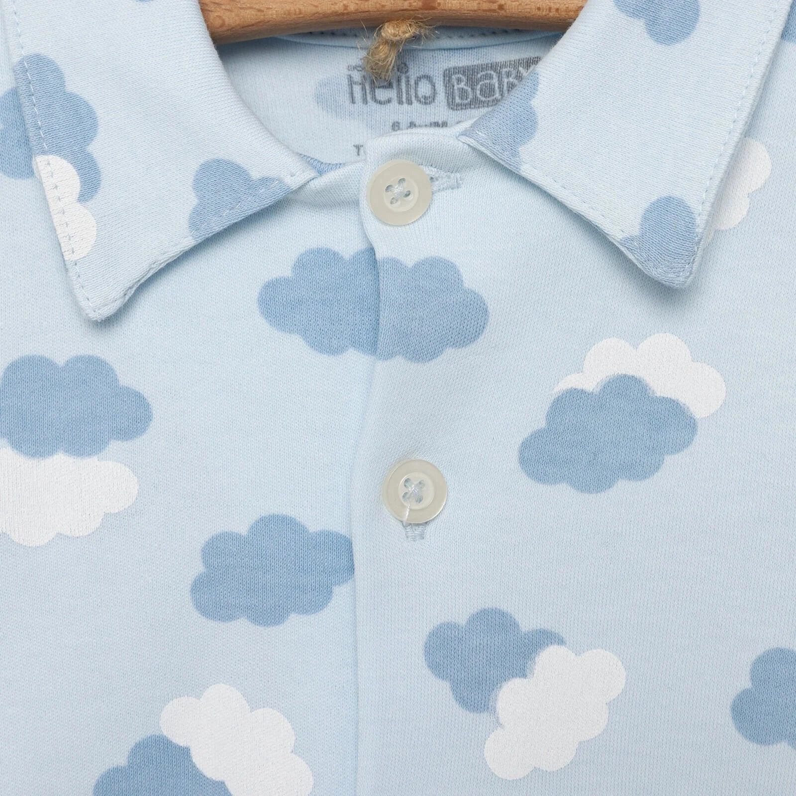 HelloBaby Baby Boy Pyjamas Set - Light Blue