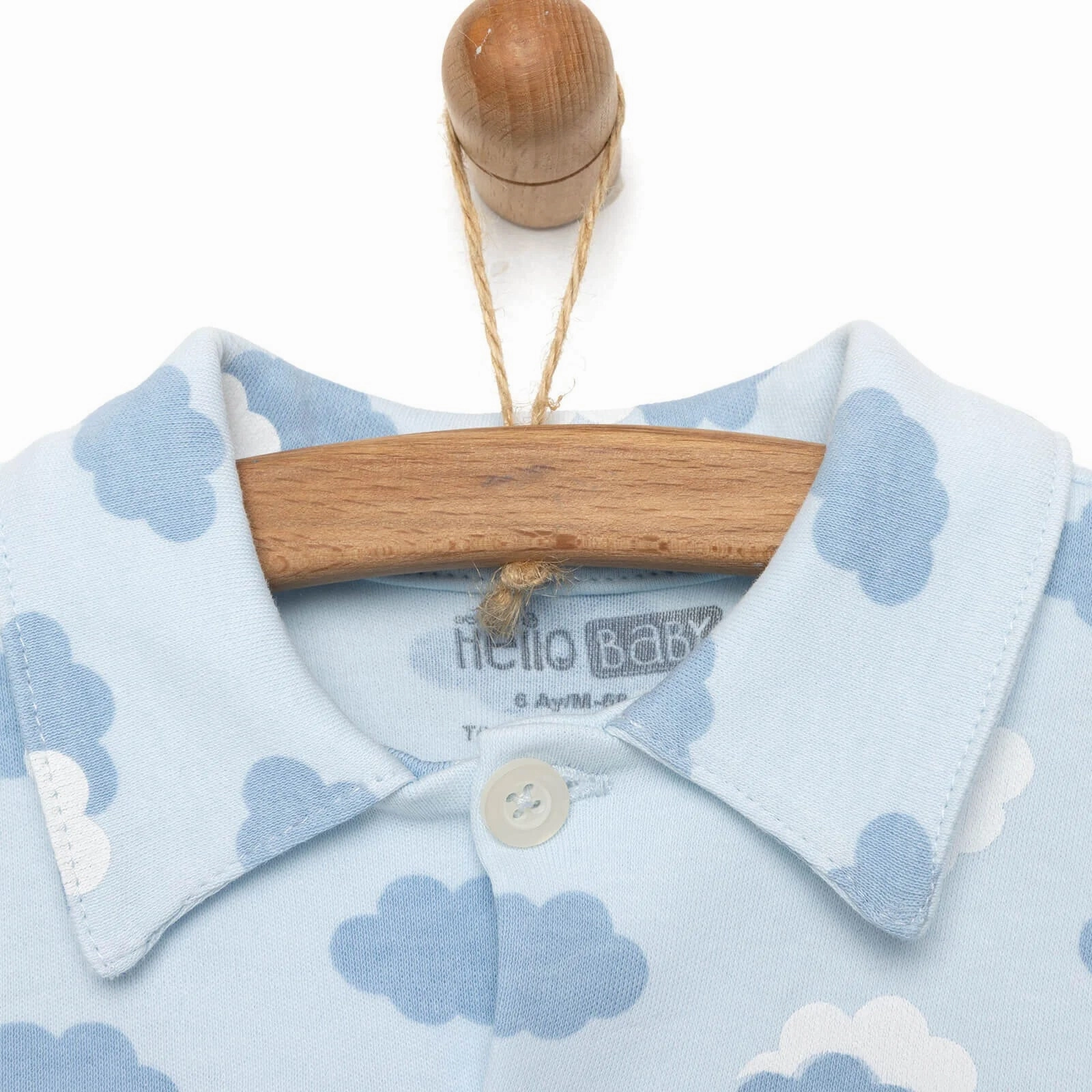 HelloBaby Baby Boy Pyjamas Set - Light Blue
