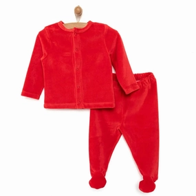 HelloBaby Cardigan - Footed Bottom