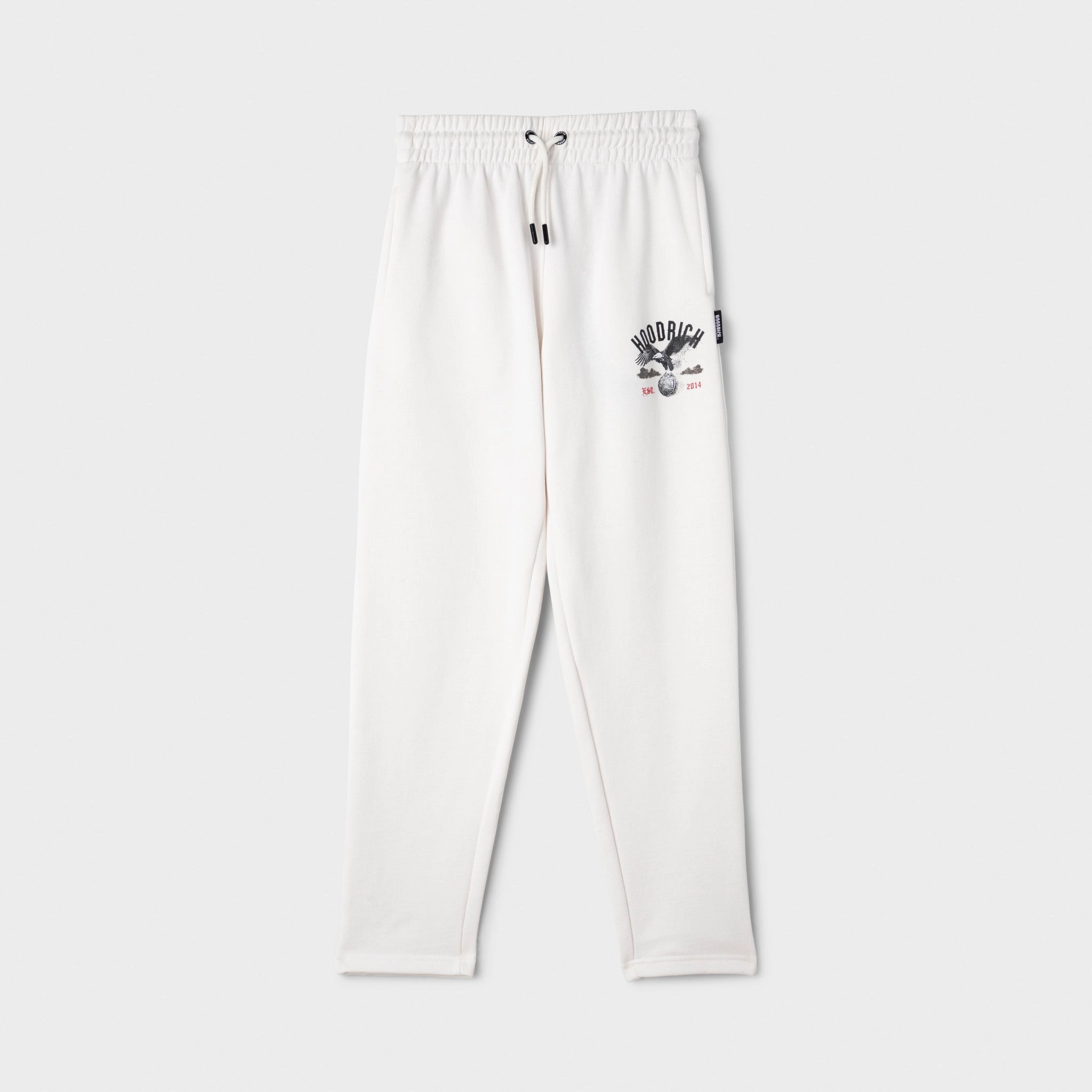 Hoodrich Juniors' Eagle Open Hem Jogger Blanc de Blanc / Black - Lychee