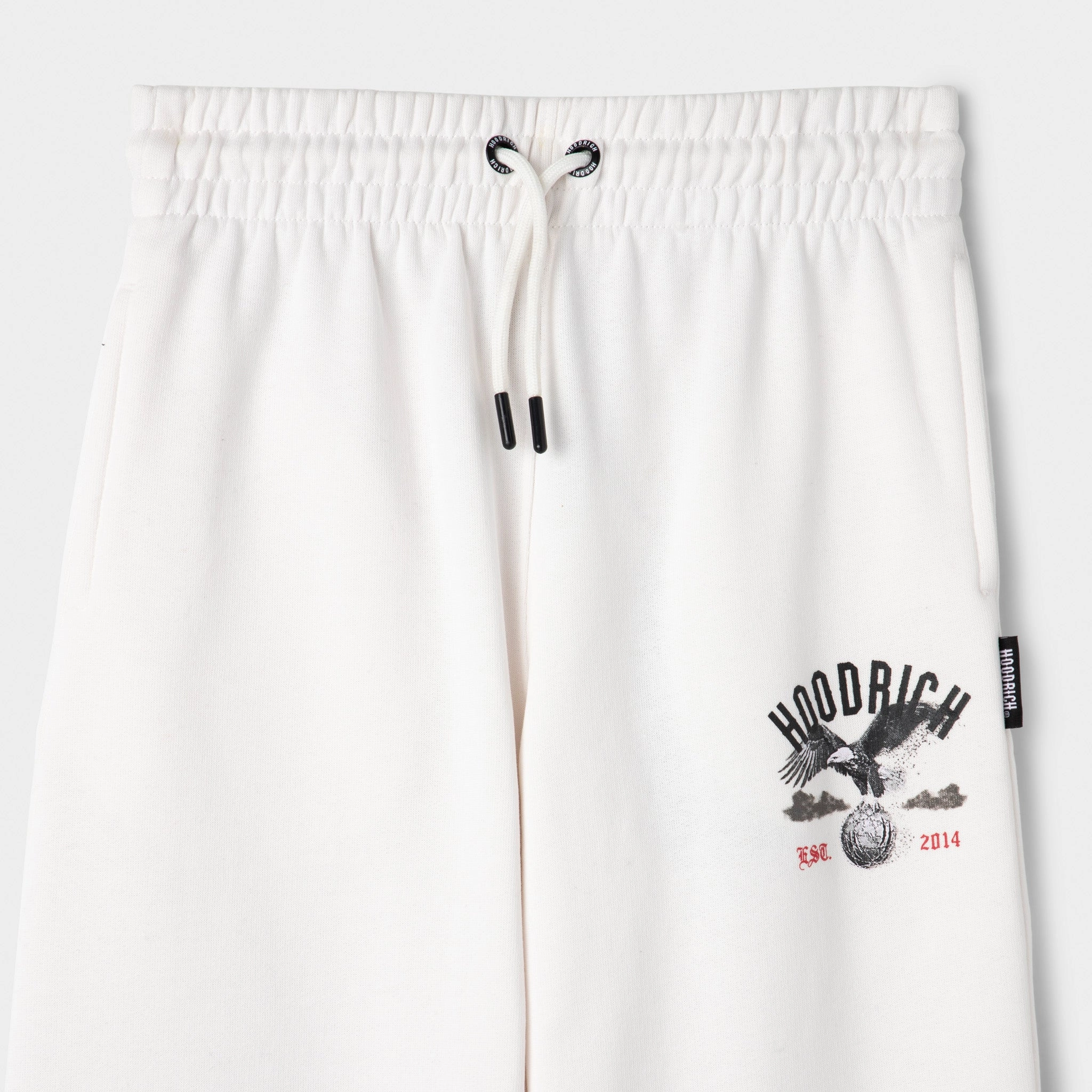 Hoodrich Juniors' Eagle Open Hem Jogger Blanc de Blanc / Black - Lychee