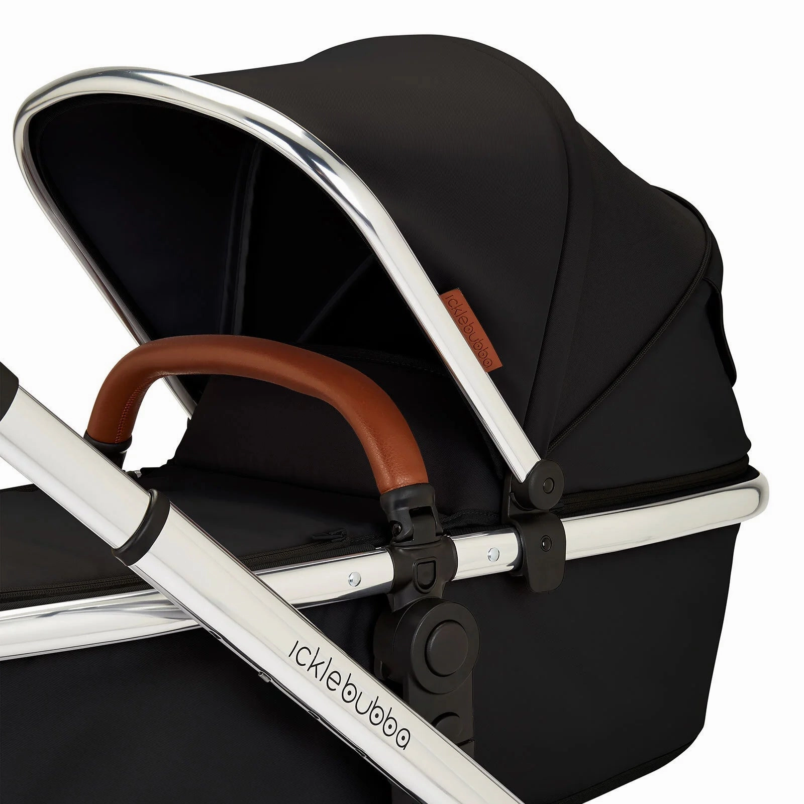 Ickle Bubba Eclipse Plus 2-in-1 Pushchair & Carrycot - Jet Black