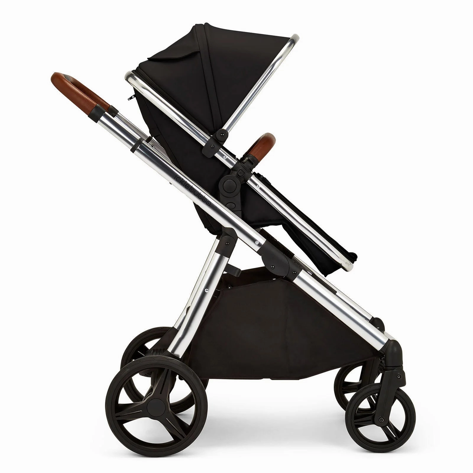 Ickle Bubba Eclipse Plus 2-in-1 Pushchair & Carrycot - Jet Black