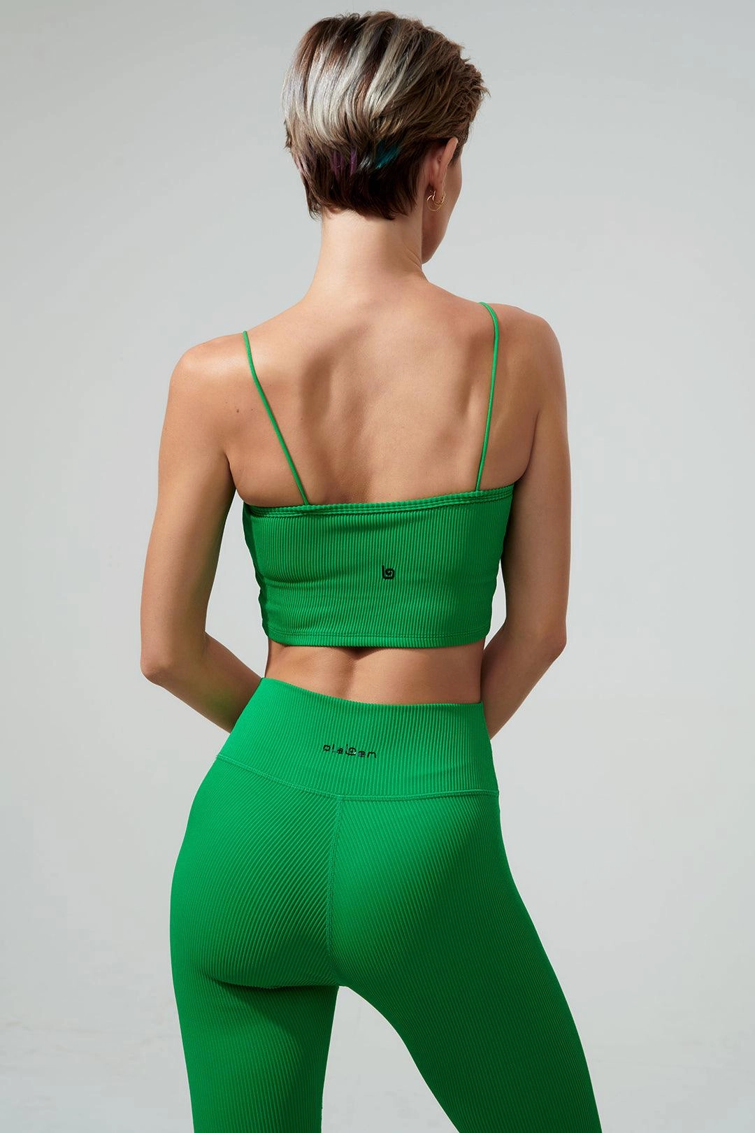 Jadeite Spaghetti Strap - Fern Green