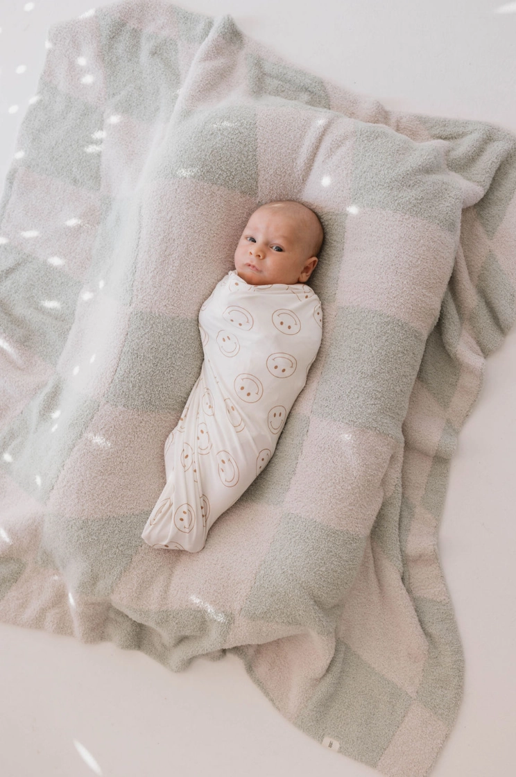 Just Smile | Bamboo Swaddle