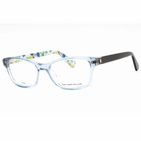 Kate Spade Women's Eyeglasses - Blue Plastic Full Rim Cat Eye Frame | RENNE 0PJP 00