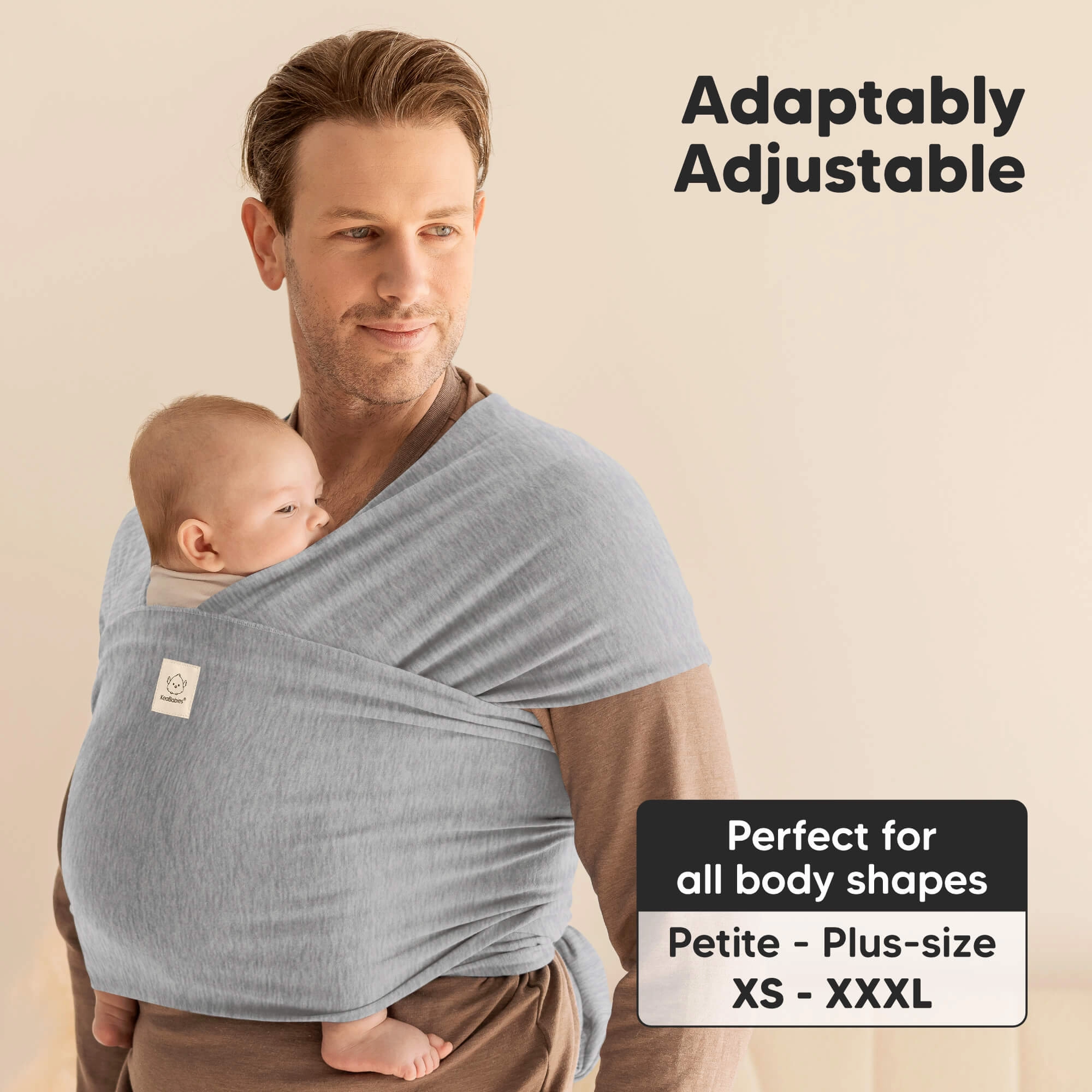 KeaBabies Original Wrap Carrier