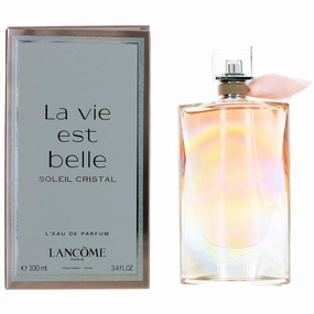 Lancome Women's Eau De Parfum Spray - La Vie Est Belle Soleil Crystal, 3.4 oz