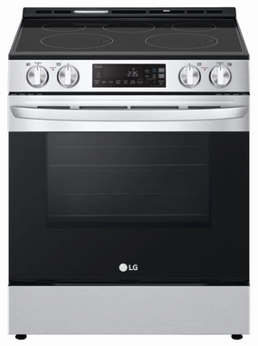 LG Smudge Resistant Stainless Steel Smart Wi-Fi Enabled Electric Slide-in Range with EasyClean® ( 6.3 cu ft.) - LSEL6331F