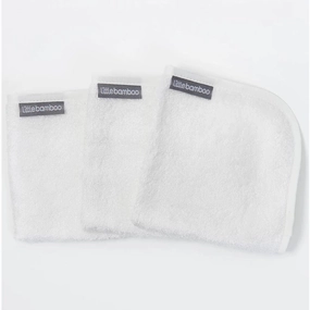 Little Bamboo Towelling Washers 3 Pack