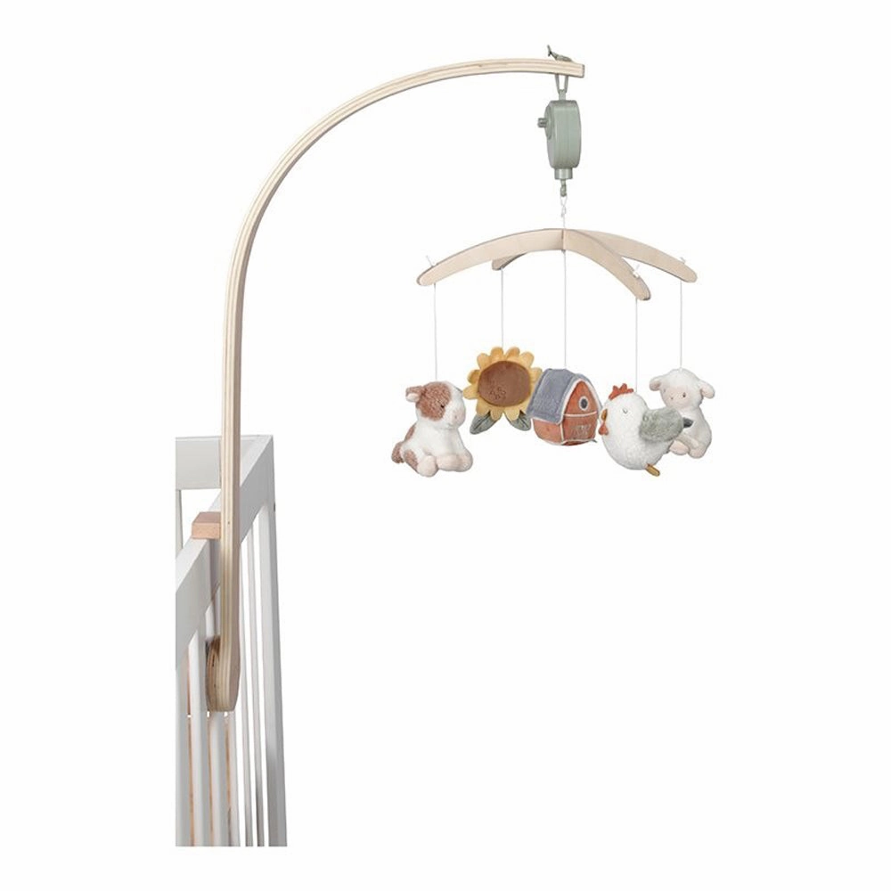 Little Dutch Little Farm Wooden Music Mobile