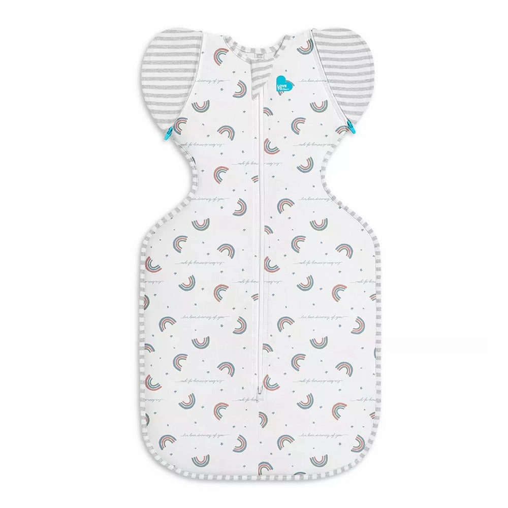 Love To Dream Swaddle Up Transition Bag Original 1.0T White/Rainbow Dream