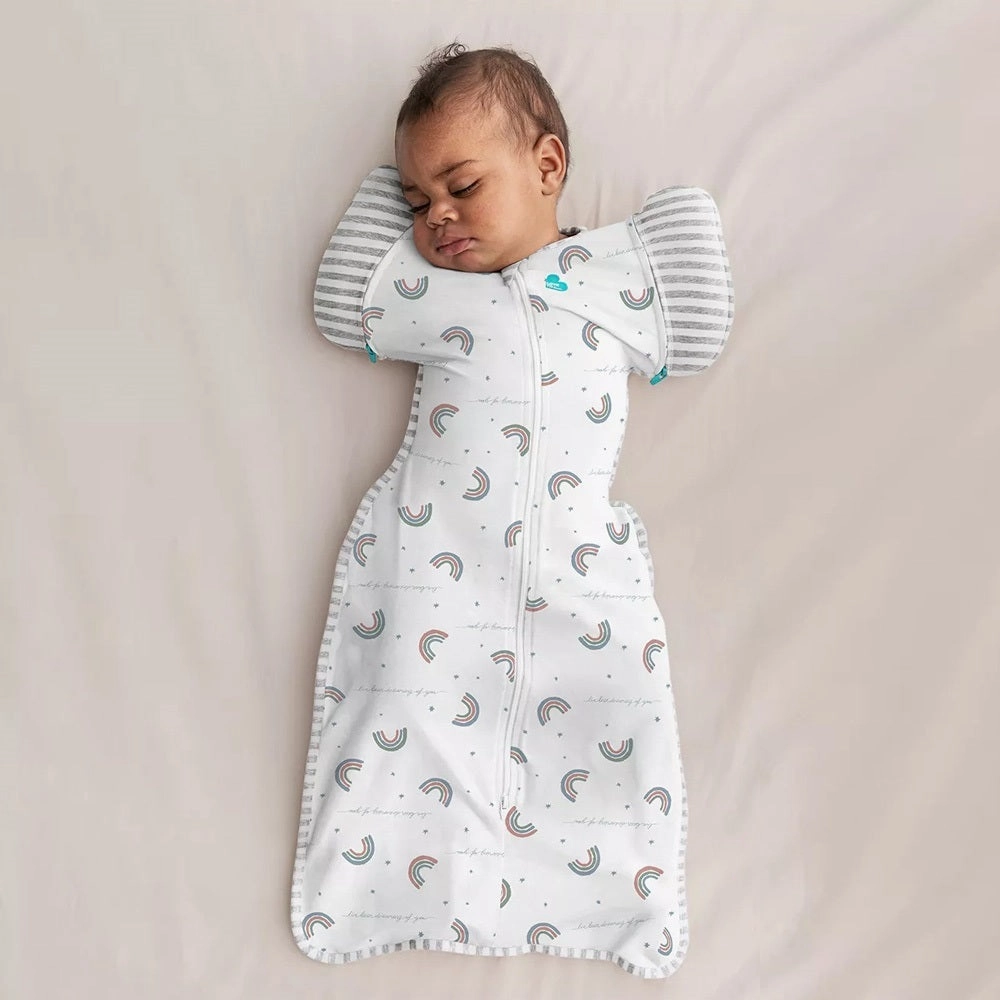 Love To Dream Swaddle Up Transition Bag Original 1.0T White/Rainbow Dream