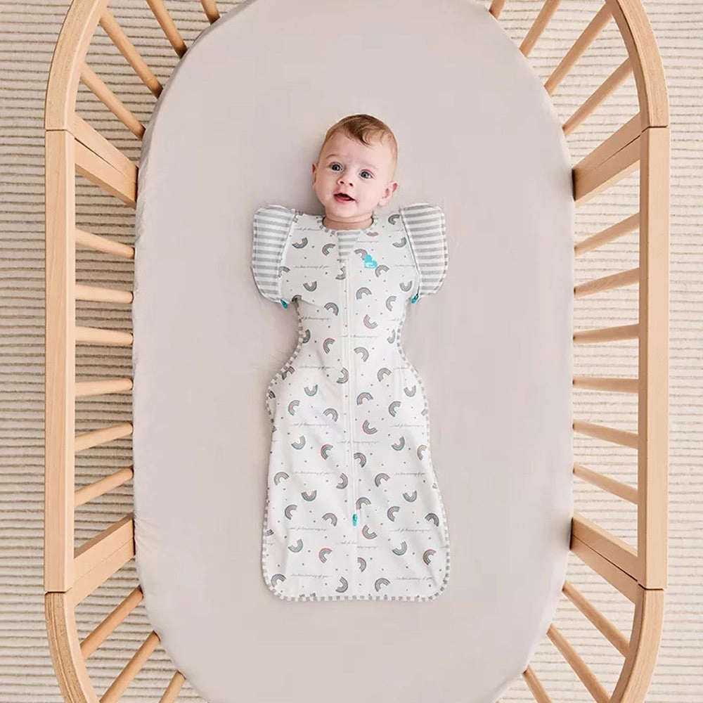 Love To Dream Swaddle Up Transition Bag Original 1.0T White/Rainbow Dream