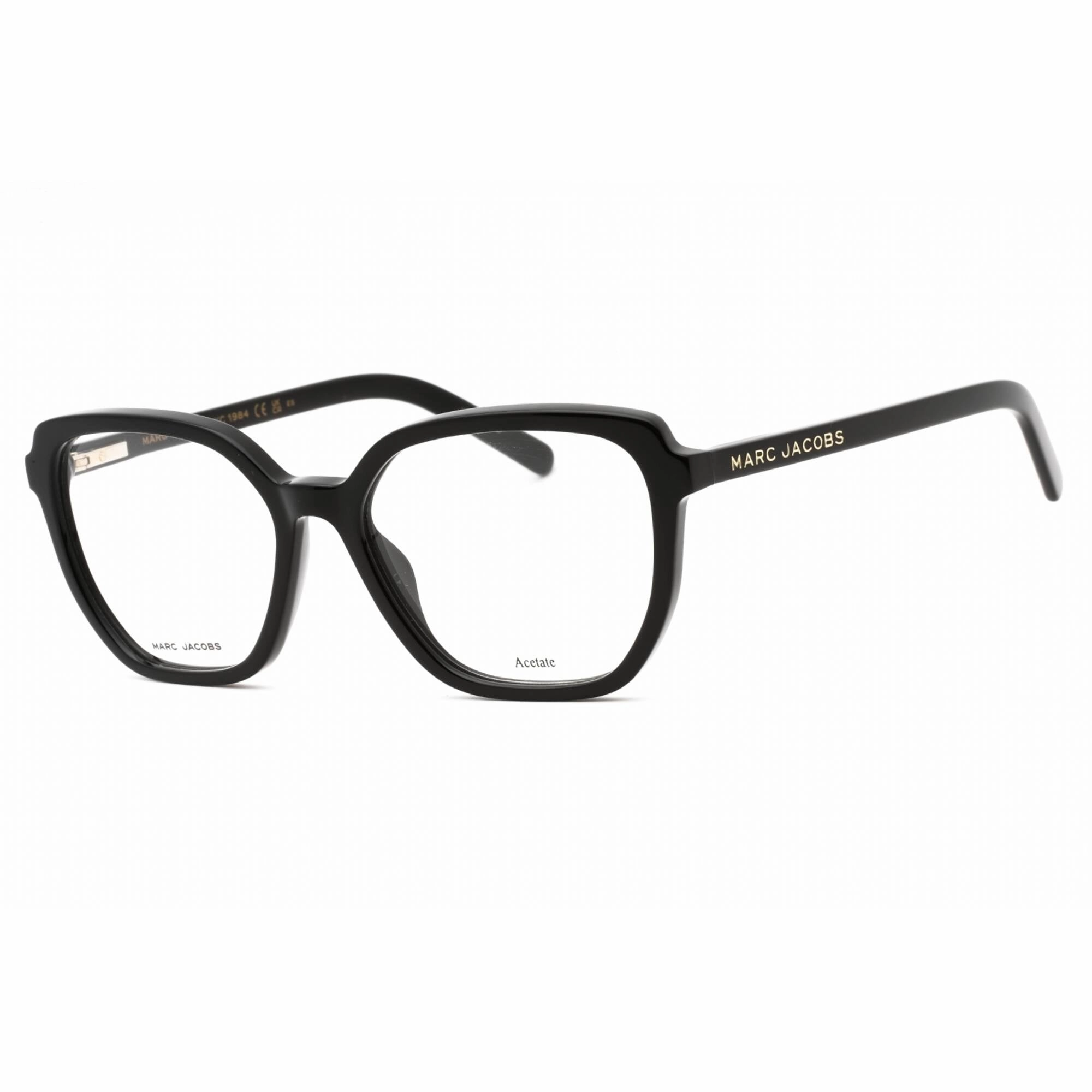 Marc Jacobs Women's Eyeglasses - Black Plastic Full Rim Cat Eye | MARC 661 0807 00